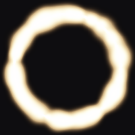 coalesced firm amber circle